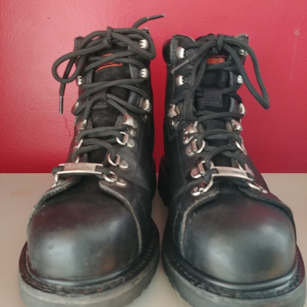 Harley hiking style boots
